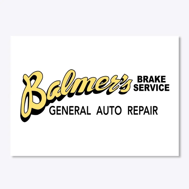 Balmer's Brake Service Logo